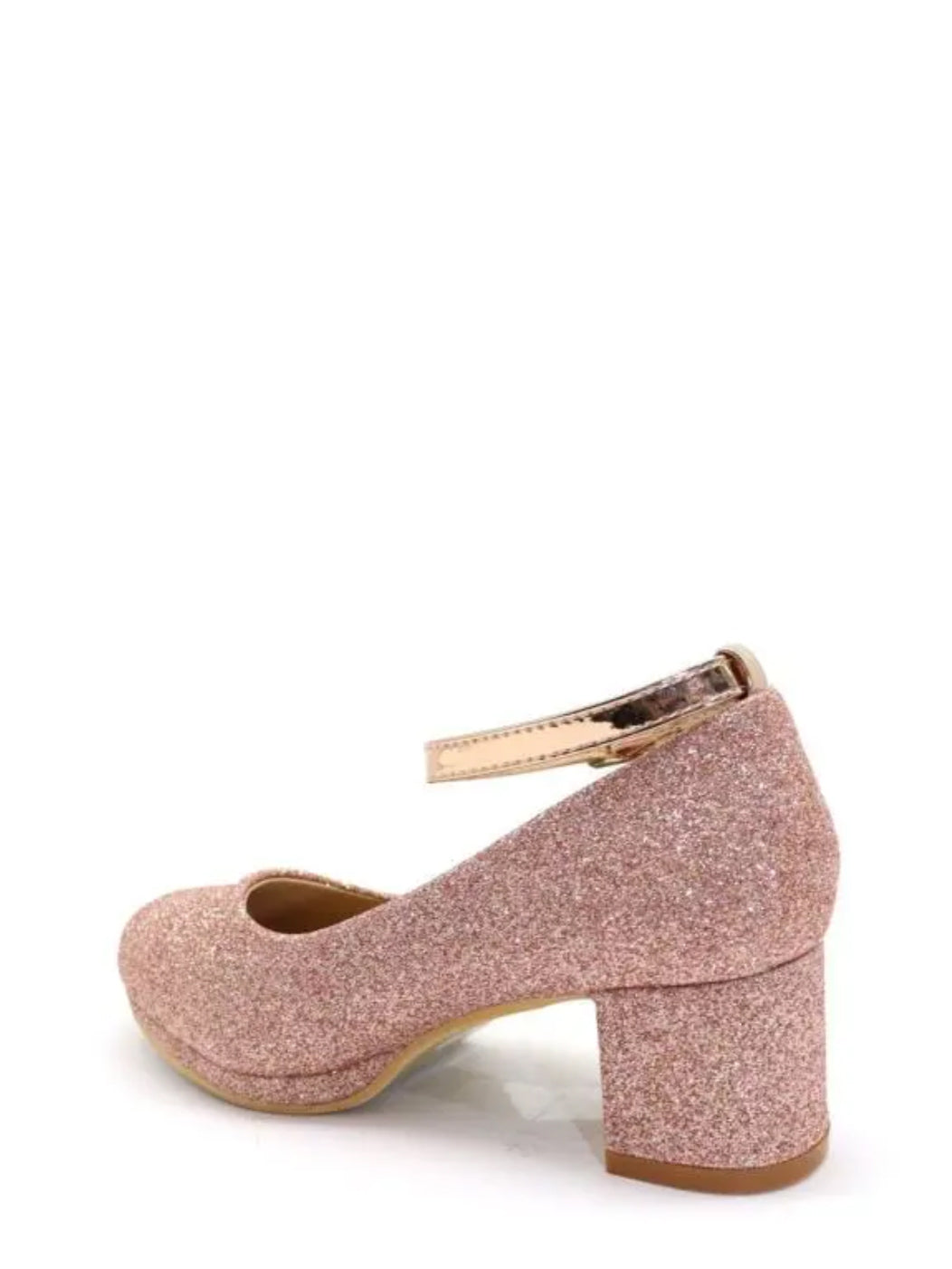 Hoge Hakken met Glitter - Zilver, Goud, Roze & Zwart