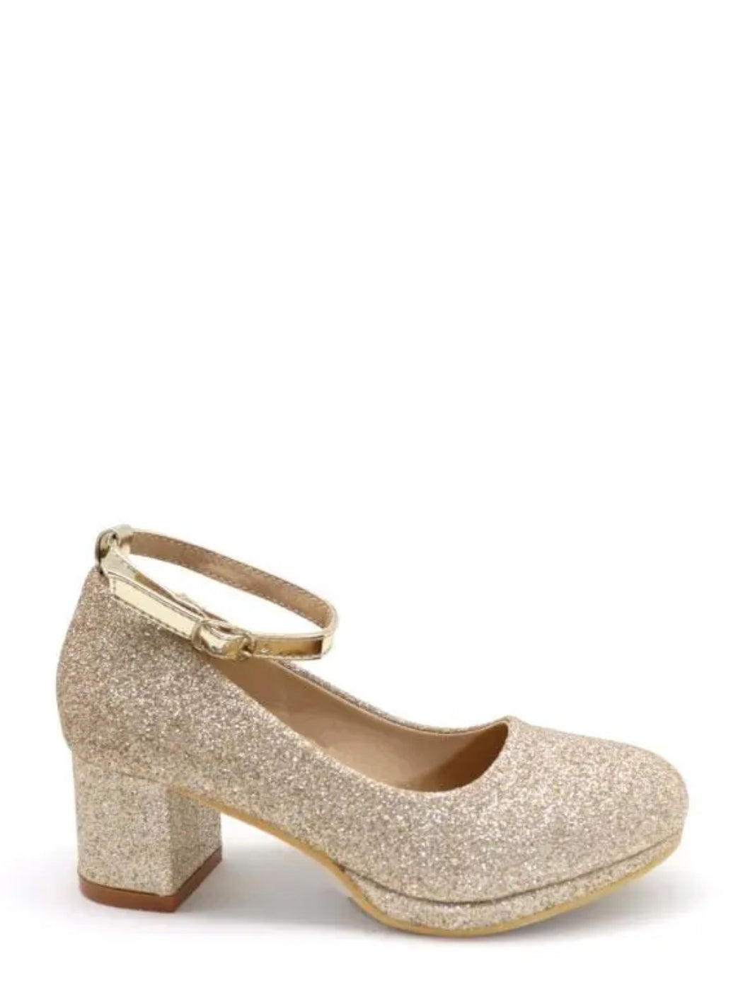 Hoge Hakken met Glitter - Zilver, Goud, Roze & Zwart
