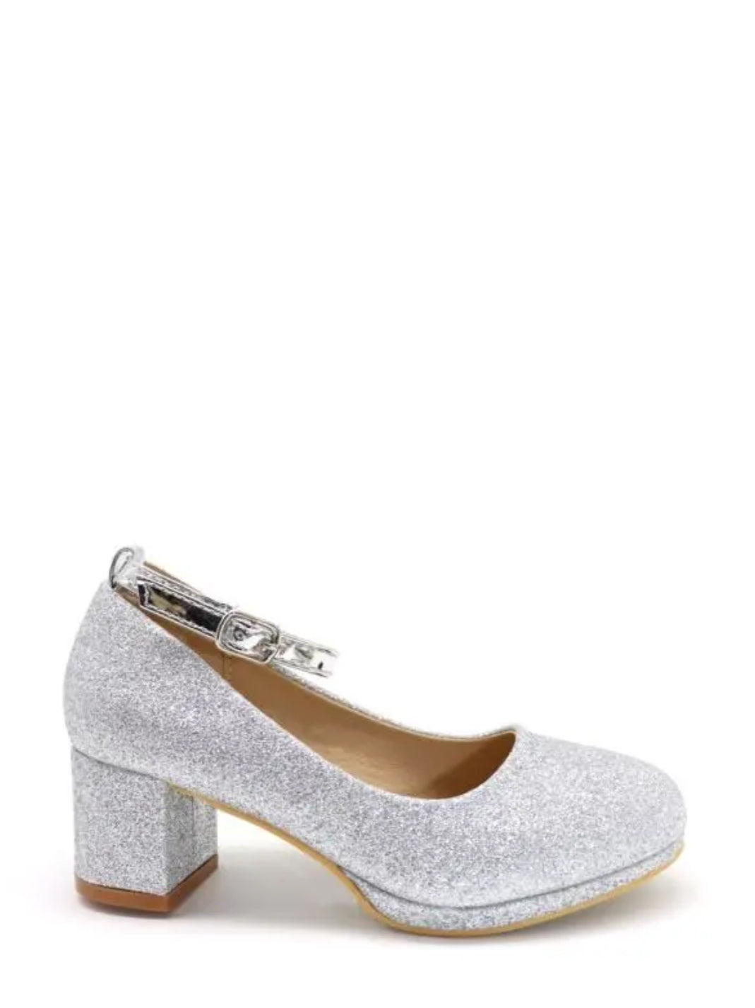 Hoge Hakken met Glitter - Zilver, Goud, Roze & Zwart