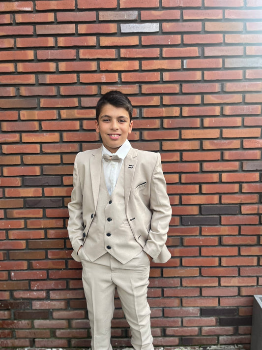 Kostuum Amir | Champagne Elegance