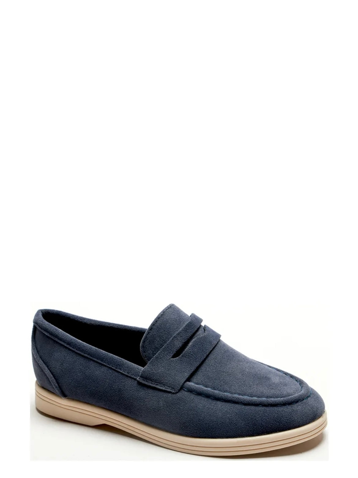 Loafers Noah - Zwart, Beige & Blauw